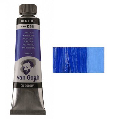 Фарба олійна VAN GOGH, (511) Кобальт синій, 40 мл, Royal Talens 8712079219529 фото