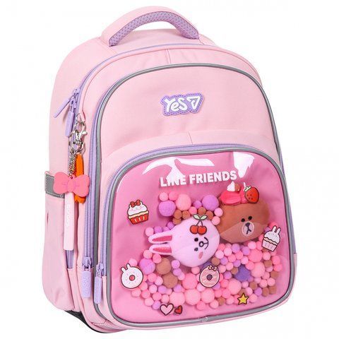 Рюкзак шкільний Yes S-91M Line Friends Dreamy 550247 фото