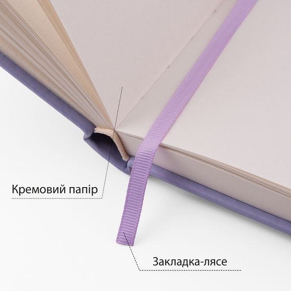 Скетчбук SANTI для графіки 12х12см 100 арк. тверда обкладинка PU 110г/м2 фіолетовий 743188 фото
