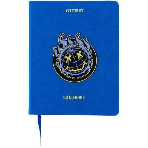 Щоденник шкільний Kite Happy nation K24-264-1, тверда обкладинка, PU K24-264-1 фото