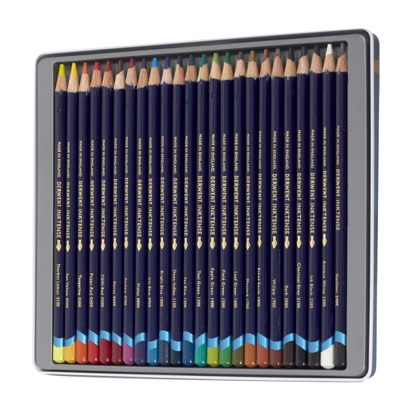 Чорнильні олівці Inktense 24кол Derwent 5028252187046 фото