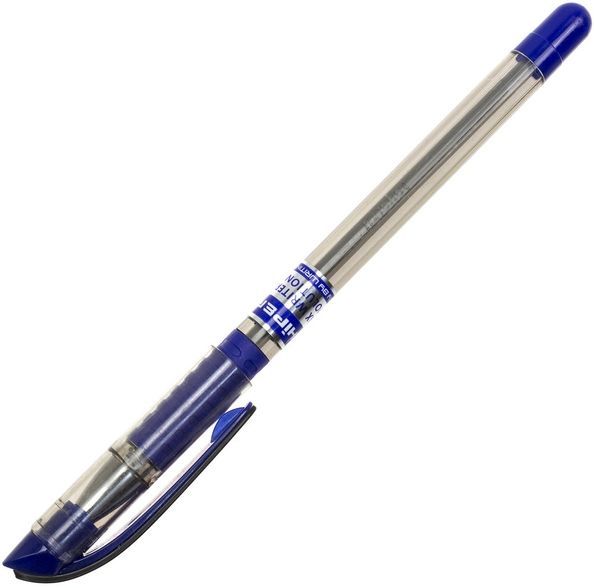 Ручка масляна Hiper Max Writer 0,7 мм., синя HO-335-02 фото