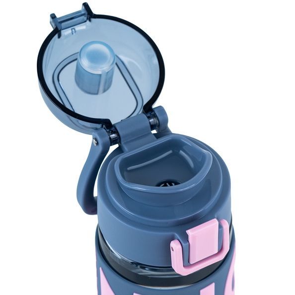 Пляшечка для води Kite K25-1232-2, 550 мл, сіро-рожева K25-1232-2 фото