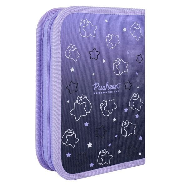Пенал твердий YES одинарний з двома клапанами HP-04 Pusheen Stellar 533626 фото