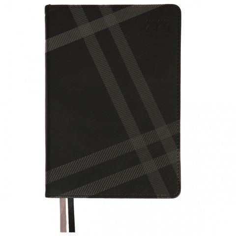 Щоденник А5 Leo Planner датований 2026 "Nero", твердий, чорний, 368 сторінок 252687 фото