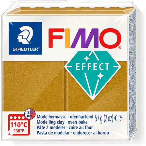 Пластика Effect, Золото металік, 57г, Fimo 4007817096093 фото