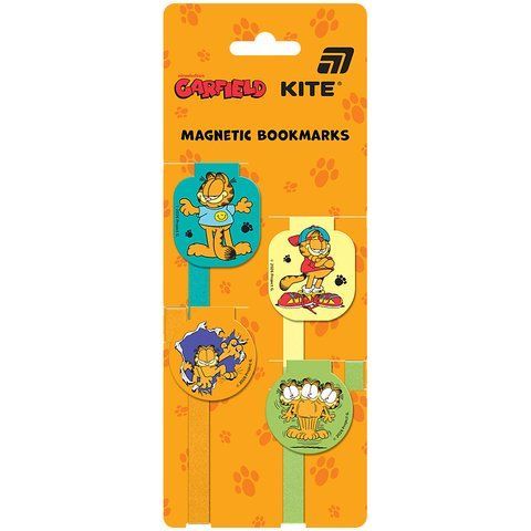 Набір магнітних закладок-лясе Kite Garfield GF26-497 GF26-497 фото