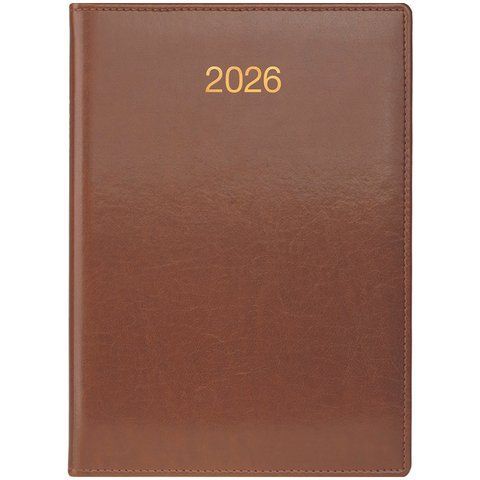 Щоденник датований BRUNNEN 2026 Стандарт Soft коричневий 73-795 36 706 фото
