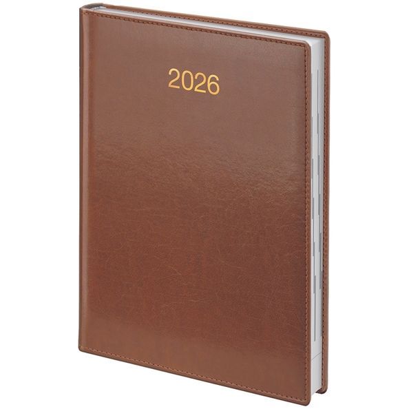 Щоденник датований BRUNNEN 2026 Стандарт Soft коричневий 73-795 36 706 фото