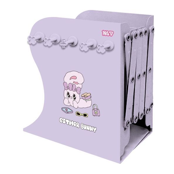 Підставка для книг Yes "Esther Bunny" розсувна, метал 470551 фото