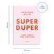 Блокнот "SUPER DUPER" рожевий orner-1293 фото 4