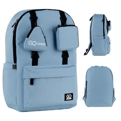 Рюкзак GoPack Education Teens 178 сіро-блакитний GO25-178L-3 фото