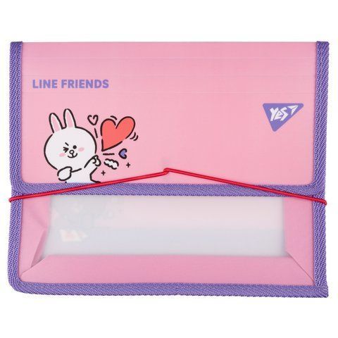 Папка для зошитів Yes пласт. на резинці В5 "Line Friends. Cony" 492210 фото