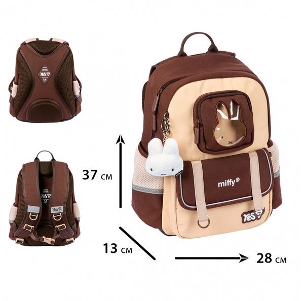 Рюкзак шкільний Yes S-104S Miffy Bunny 550258 фото