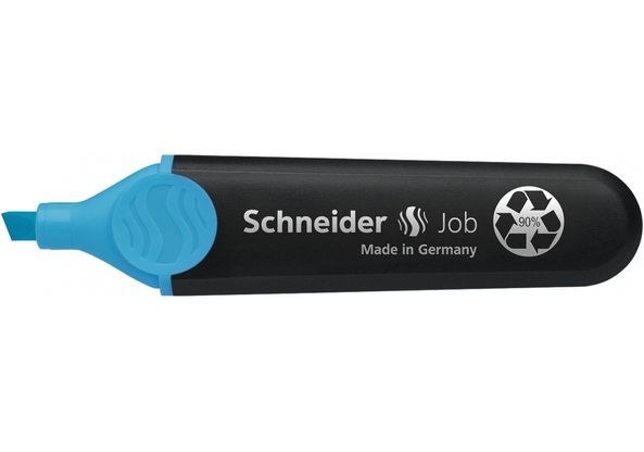 Маркер текстовиділювач SCHNEIDER JOB 1-4,5 мм, синій S1503 фото