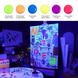 Набір рідких акрилових фарб Fluid Fluorescent 6&times;60мл MEEDEN 6975441367279 фото 5