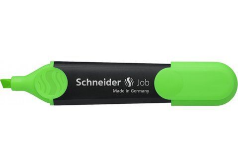Маркер текстовиділювач SCHNEIDER JOB 1-4,5 мм, зелений S1504 фото