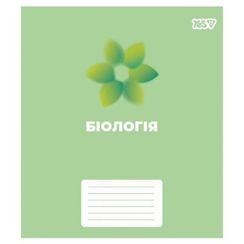 Зошит предметний Yes Concept notes БІОЛОГІЯ 48 аркушів клітинка 768527 фото