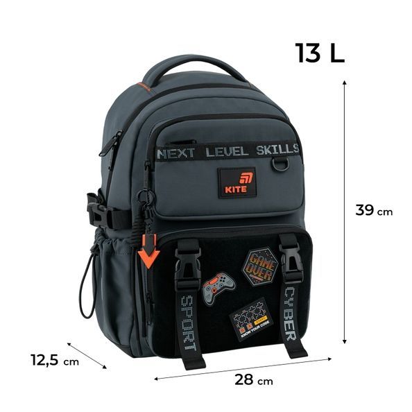 Рюкзак Kite Education 1022 Game Zone K26-1022M-3 фото