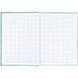 Книга записна А4-, 203*273 мм,96арк., кліт., Pattern, бірюз. 8425-3-A фото 4