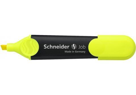 Маркер текстовиділювач SCHNEIDER JOB 1-4,5 мм, жовтий S1505 фото