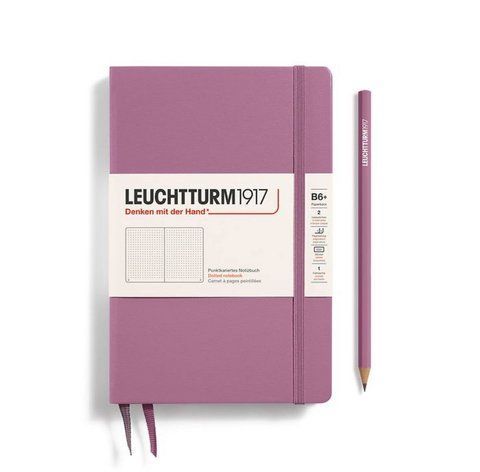 Блокнот Leuchtturm1917, Paperback B6+, Dusty Rose, Крапка 372348 фото