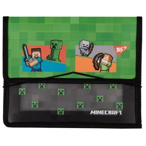 Папка для зошитів Yes пласт. на резинці В5 "Minecraft. Heroes" 492207 фото