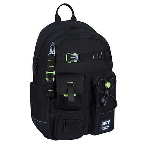 Рюкзак шкільний Yes TS-43L Just Black 550480 фото