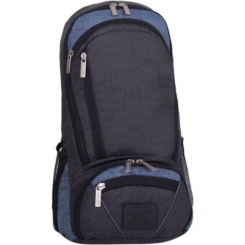 Рюкзак для ноутбука Bagland Granite 23 л. чорний/сірий 7072175 фото