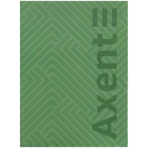 Книга записна А4-, 203*273 мм,96арк., кліт., Pattern, зелена 8425-1-A фото
