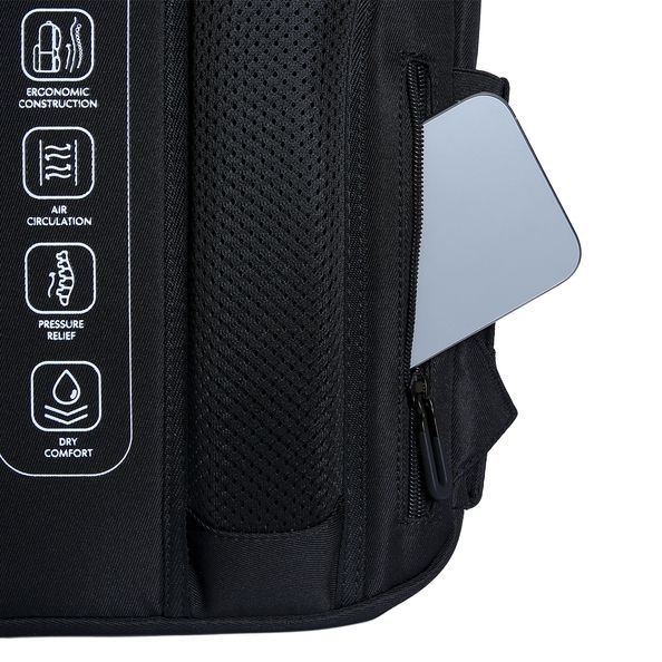 Рюкзак шкільний Yes TS-43L Just Black 550480 фото