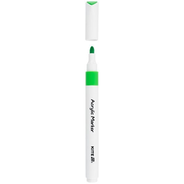 Маркери акрилові Jumbo Kite Creative K-1290, 12 кольорів K-1290 фото