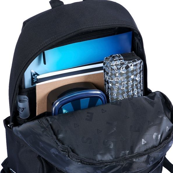 Рюкзак шкільний Yes TS-43L Just Black 550480 фото