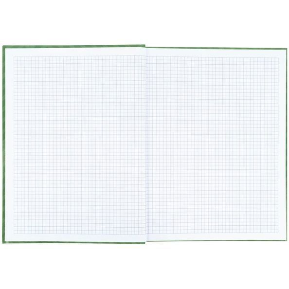 Книга записна А4-, 203*273 мм,96арк., кліт., Pattern, зелена 8425-1-A фото