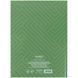 Книга записна А4-, 203*273 мм,96арк., кліт., Pattern, зелена 8425-1-A фото 5