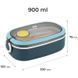 Ланчбокс Kite K25-1180-2, 900 мл, синій K25-1180-2 фото 2