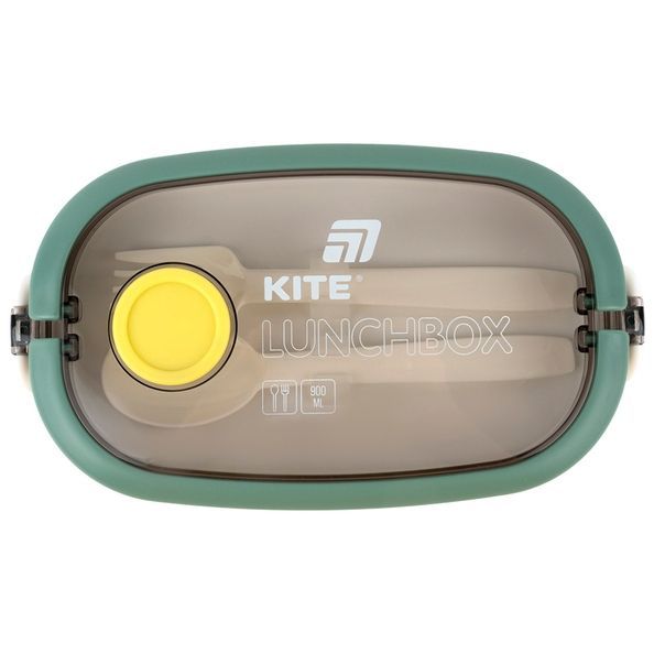 Ланчбокс Kite K25-1180-3, 900 мл, зелений K25-1180-3 фото