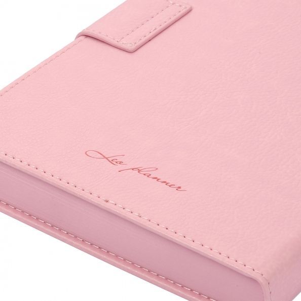 Щоденник А5 Leo Planner датований 2026 "Chiara", твердий, рожевий, 368 сторінок 252686 фото