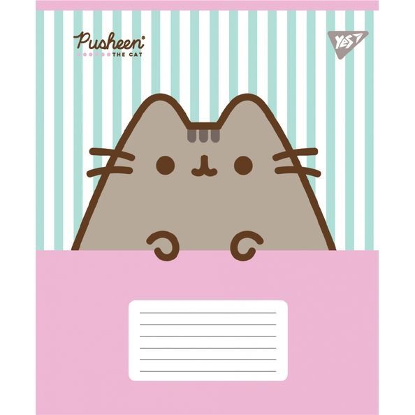 А5/12 кл. Yes Pusheen Candy, зошит учнівський шкільний (5шт.) 767597 фото