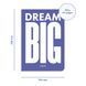 Блокнот "Dream BIG" фіолетовий orner-1286 фото 4