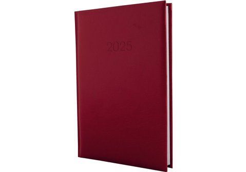 Щоденник датований, ALLEGRA, бордо, А5 E21691-18 фото