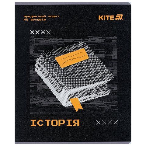 Зошит предметний Kite Techno K25-240-4, 48 аркушів, клітинка, історія K25-240-4 фото