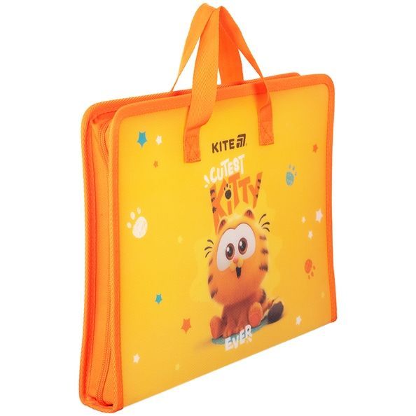 Папка-портфель на блискавці Kite Garfield GF25-202, 1 відділення, A4 GF25-202 фото