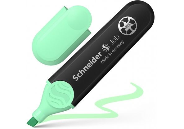 Маркер текстовиділювач SCHNEIDER JOB 1-4,5 мм, м'ятний S1524 фото