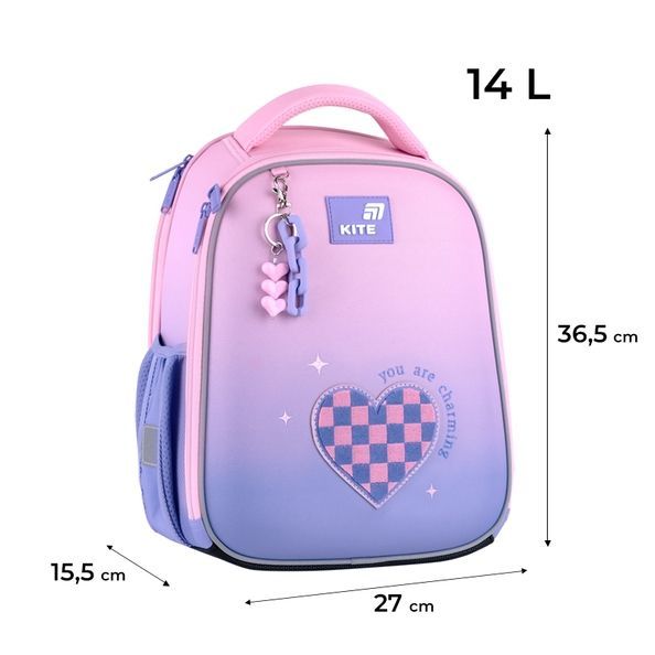 Рюкзак Kite Education каркасний 555 Charming K26-555S-4 фото