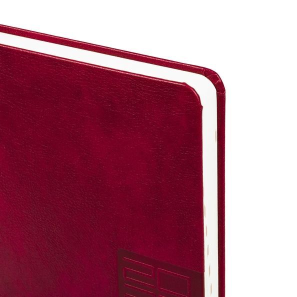 Щоденник діловий А5 Leo Planner датований 2027 "Persona", твердий, бордовий, 368 сторінок 252748 фото
