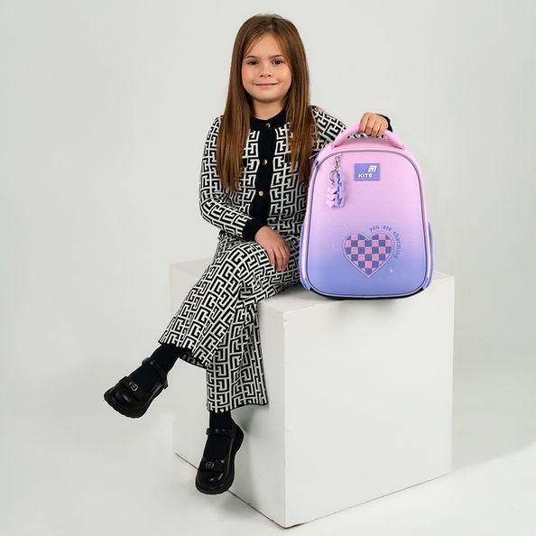 Рюкзак Kite Education каркасний 555 Charming K26-555S-4 фото