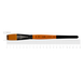 Пензель синтетика плоска FLAME 1368F №20 коротка ручка ROSA 4823098534396 фото 1