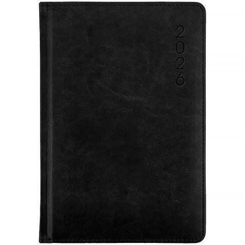 Щоденник 2026 Classic Lux, 145*210, слп/т чорний 8844-26-1-A фото