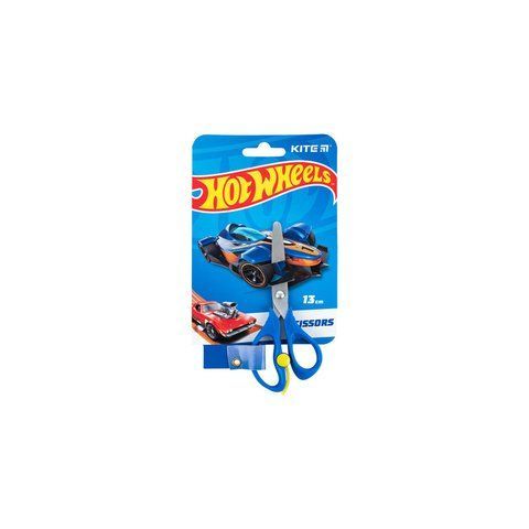 Ножиці дитячі з пружиною Kite Hot Wheels HW24-129, 13 см HW24-129 фото